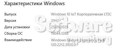 Windows 10 IoT Корпоративная LTSC 2021 21H2 19044.1288 (2021)